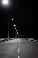 night traffic on the highway