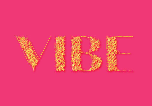 Tight Scribble Text Effect