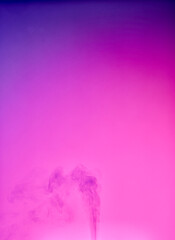Obraz na płótnie Canvas Smoke Diffuser with neon lighting