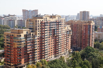 Moscow: view of the roofs