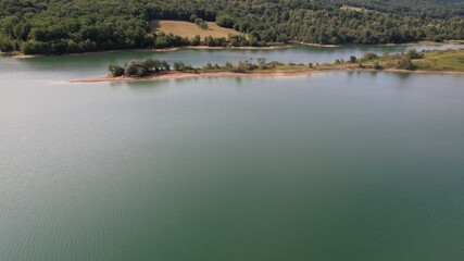 Lac et Barrage de Filheit, site naturel du Mas d'Azil, Ariège 09 France, Europe