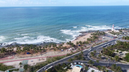 Praia do Farol de Itapuá - Bahia - Brasil