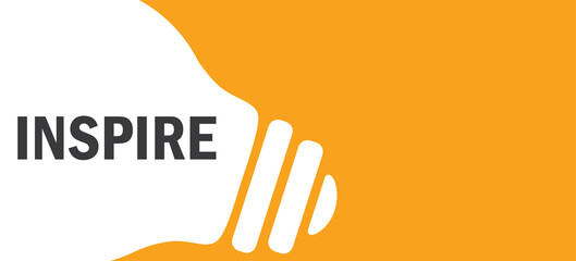 inspire in lamp background illustration