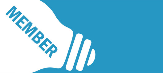 member in lamp background illustration