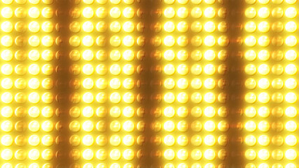 LEDライトのような電光掲示板　LEDボード　ドットライト　キラキラ　点滅　