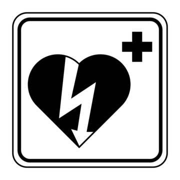 Logo d&eacute;fibrillateur.