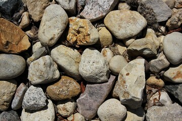 stones on the beach