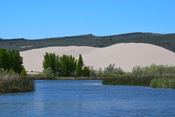 Egin Lakes and Sand Dunes