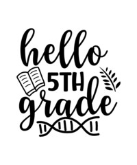 Obraz premium Back To School SVG Bundle, Teacher Svg, 100th days of school, Graduation Cap, Book, Kids Silhouette Png Eps Dxf Vinyl Decal Digital Cut File,Back To School SVG Bundle, Teacher Svg, monogram svg, schoo