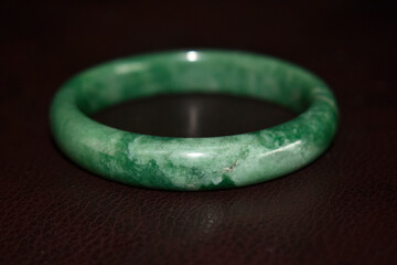green jade bangle