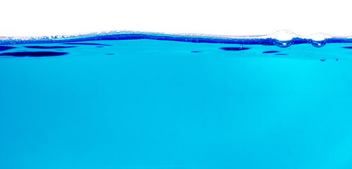 surface of water, blue wave background