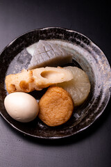 おでん　冬の食べ物　居酒屋　あたたかい食べ物　ほっこりする食べ物　日本料理の定番