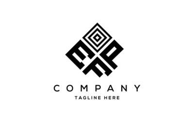 EPF square three latter logo vector