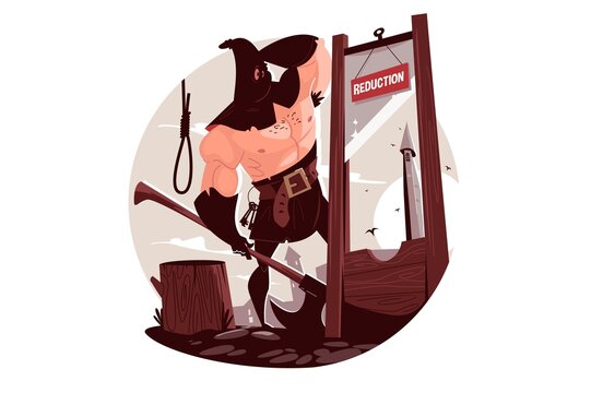 Medieval man executioner
