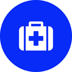 Obraz premium first aid kit icon