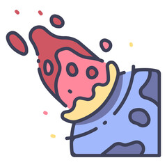 meteorite icon