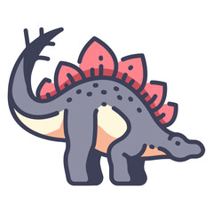 stegosaurus icon © maxicons