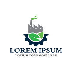 nature industry logo , industrial logo