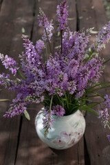 bouquet of forest violets