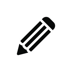 Pencil icon vector graphic