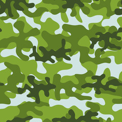 Military camouflage, vector print for protective clothing. Pattern. Army, hunting.