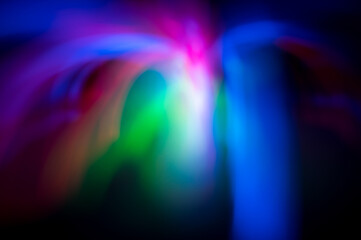 Abstract pattern of city lights