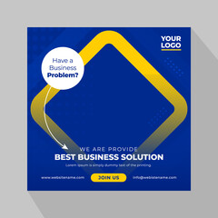 Business social media banner design