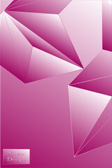 purple triangle cover background
