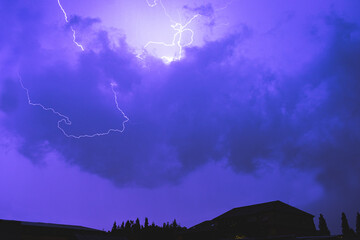 Lightnings from last night.