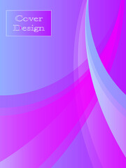 purple and blue cover background