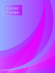 purple and blue cover background