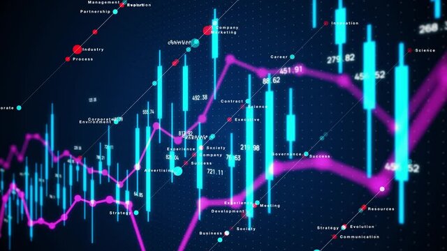 Financial Technology Concept. Fintech. Online Banking. Foreign Exchange.