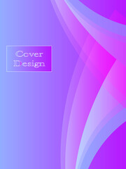 purple and blue cover background