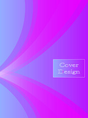 purple and blue cover background