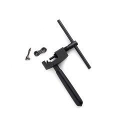 chain tool, bicycle chain repair tool. isolated white background