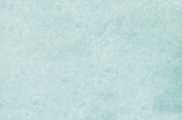 Turquoise blue plain cement wall texture background. Abstract concrete or mortar wall background.