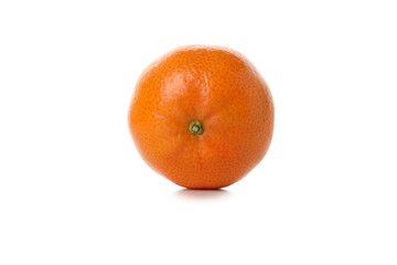 Fresh tasty mandarin isolated on white background