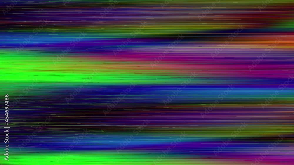 Aufkleber looping video interference footage. imitation of a datamoshing video.