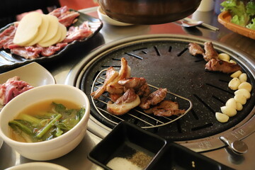 yummy Korean BBQ grilled pork
