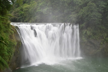 Fototapeta na wymiar Waterfall in New Taipei city, Taiwan