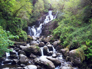 Ireland Rivers. 
Blue trickles like the arteries of life on the green island of Ireland.