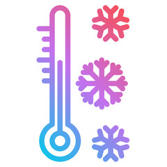 temperature gradient icon