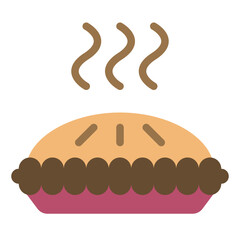 pie flat icon