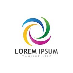 vortex vector illustration icon