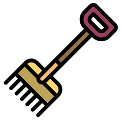 rake line icon