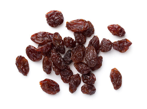 Raisin Isolated Over White Background