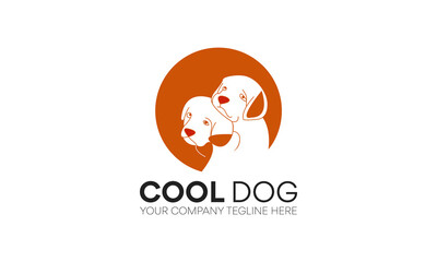 Cool Dog Logo Design Template