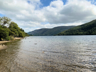 A view of Lake Ullswater in the Lake District
