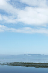 猪苗代湖と風力発電