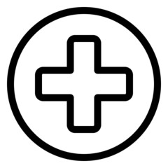 Obraz premium hospital icon